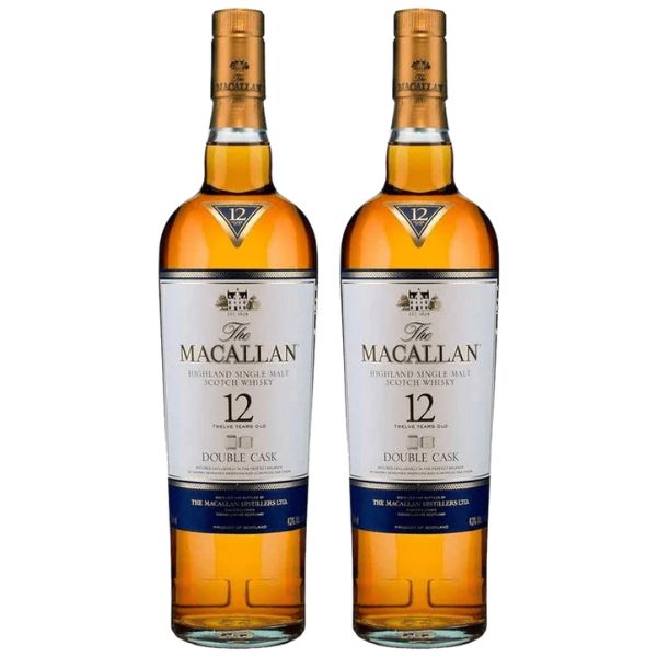 Twin Bottle Macallan 12 Yrs Double Cask